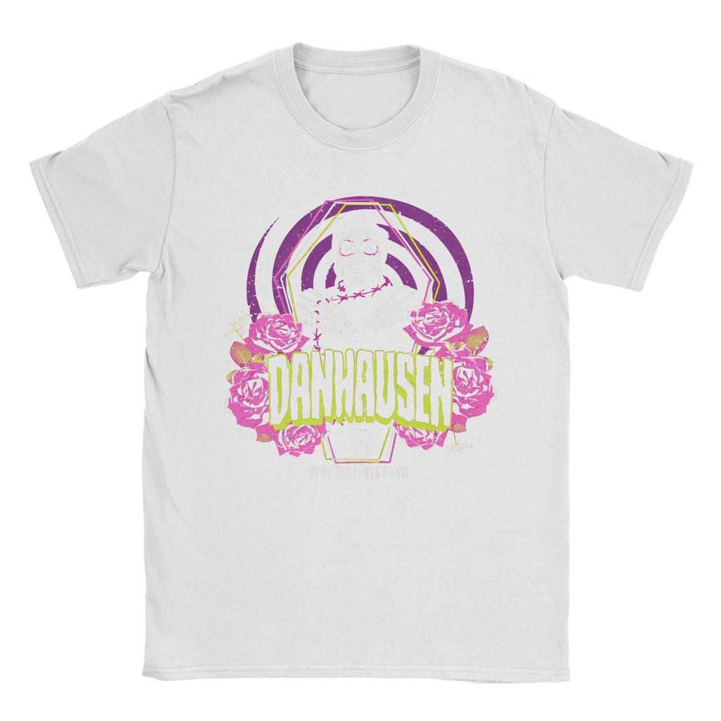 Vintage Danhausen Wrestler Wrestling Very Nice Very Evil TShirts for Unisex Crew Neck Cotton T Shirt Short Sleeve Tees Unique Tops
