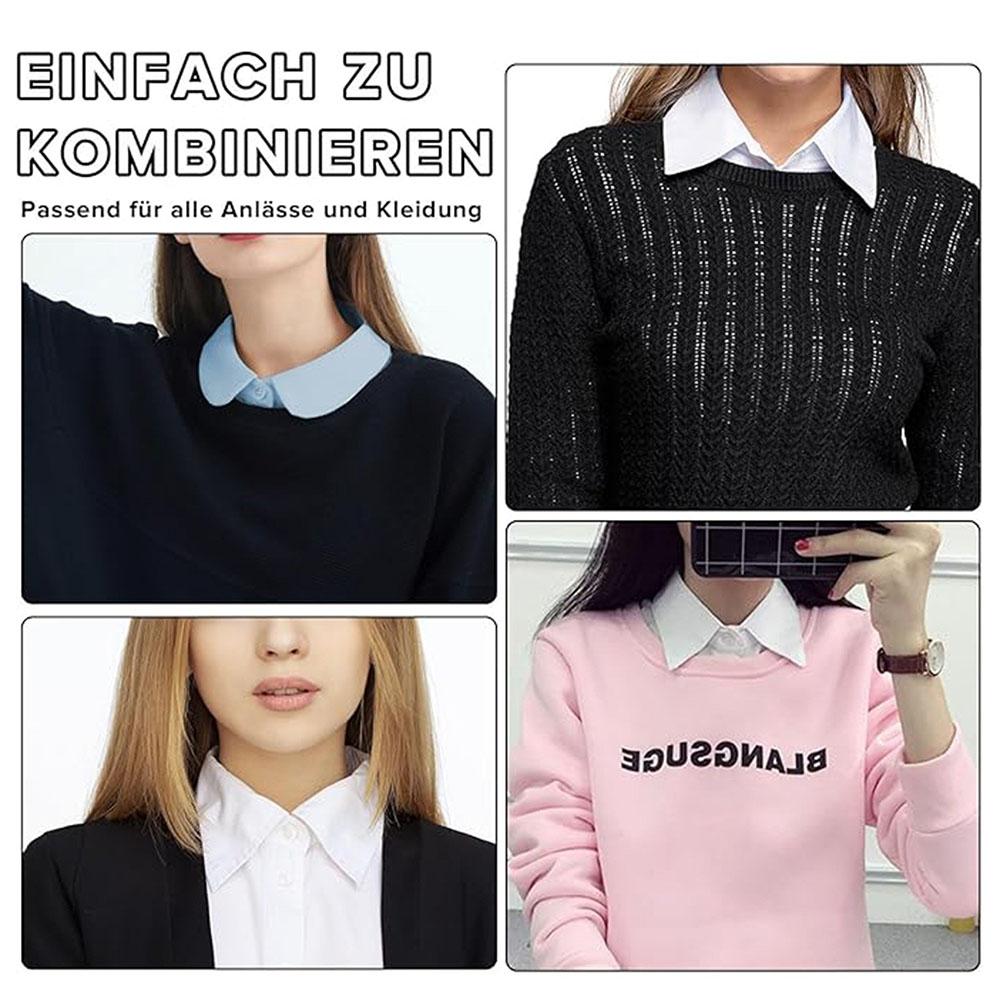 3pcs Collar Insert Blouse Women's Blouse Collar Insert Women's Shirt