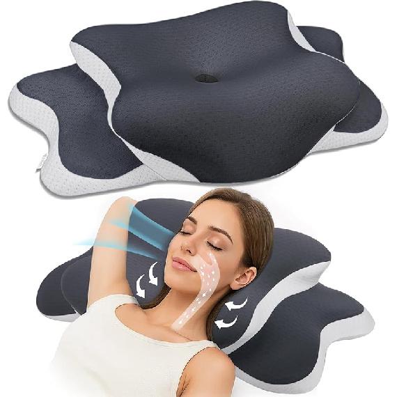 Cervical Pillow for Side Sleepers,Memory Foam Pillows for Neck and Shoulder Pain,Deep Sleep Pillows for Back Pain Sleeper, Dreamers