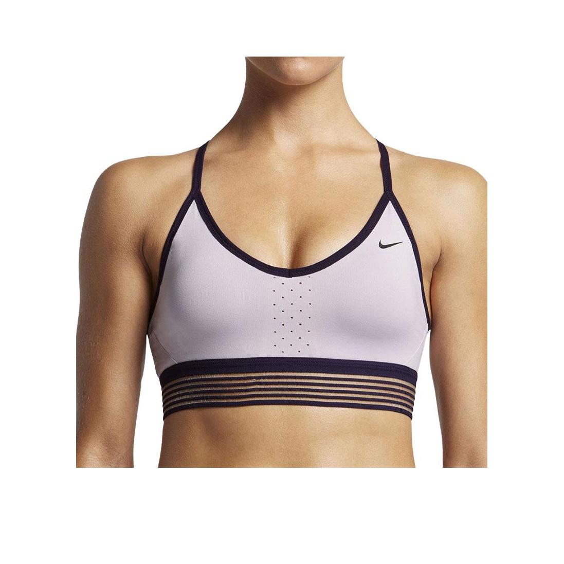 Nike Logo Comfortable Sports Yoga Bra Women underwear Pink 805190-530 S