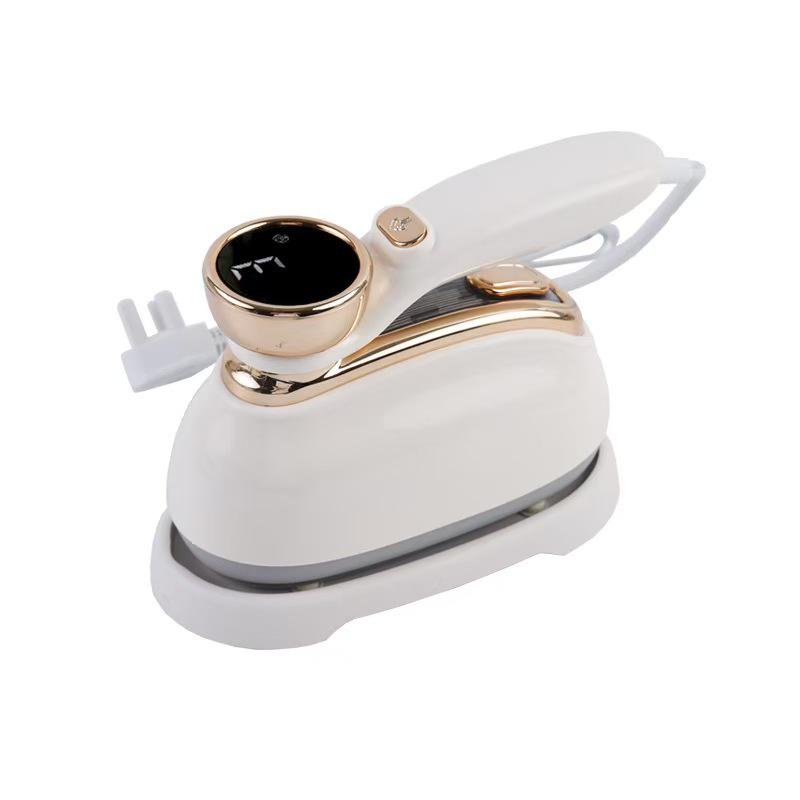 Digital Display Foldable Handheld Steamer: Compact Travel Iron