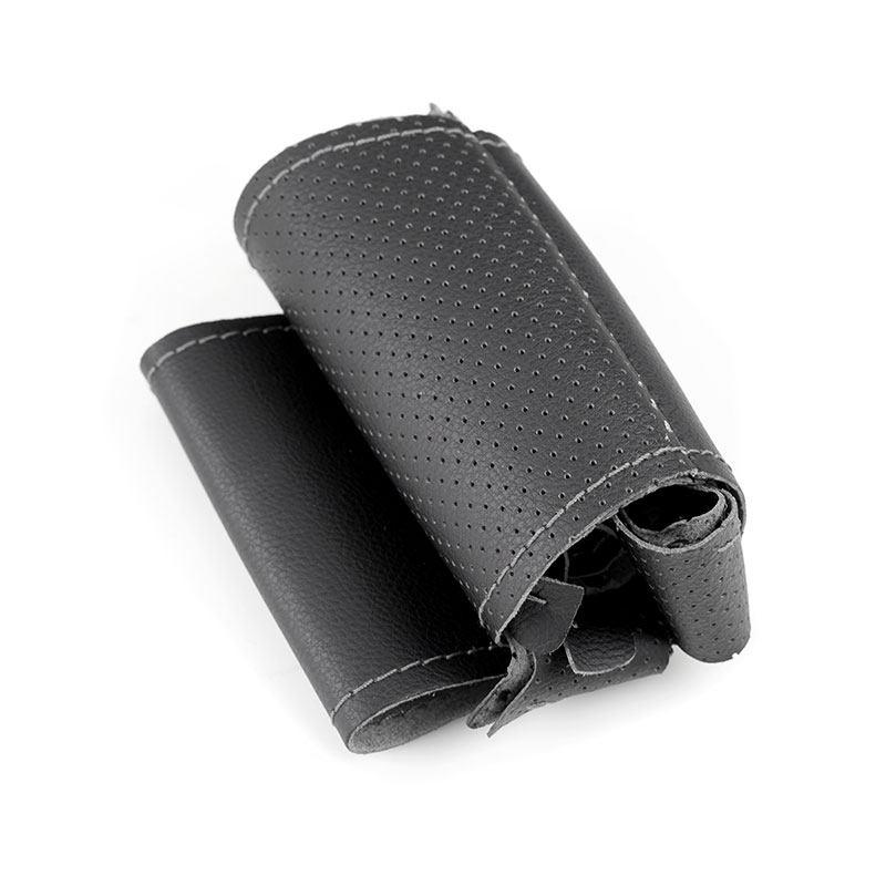 For Tesla Model 3 2015 2016 2017 2018    Model Y    Car Interior Steering Wheel Leather Cover Trim