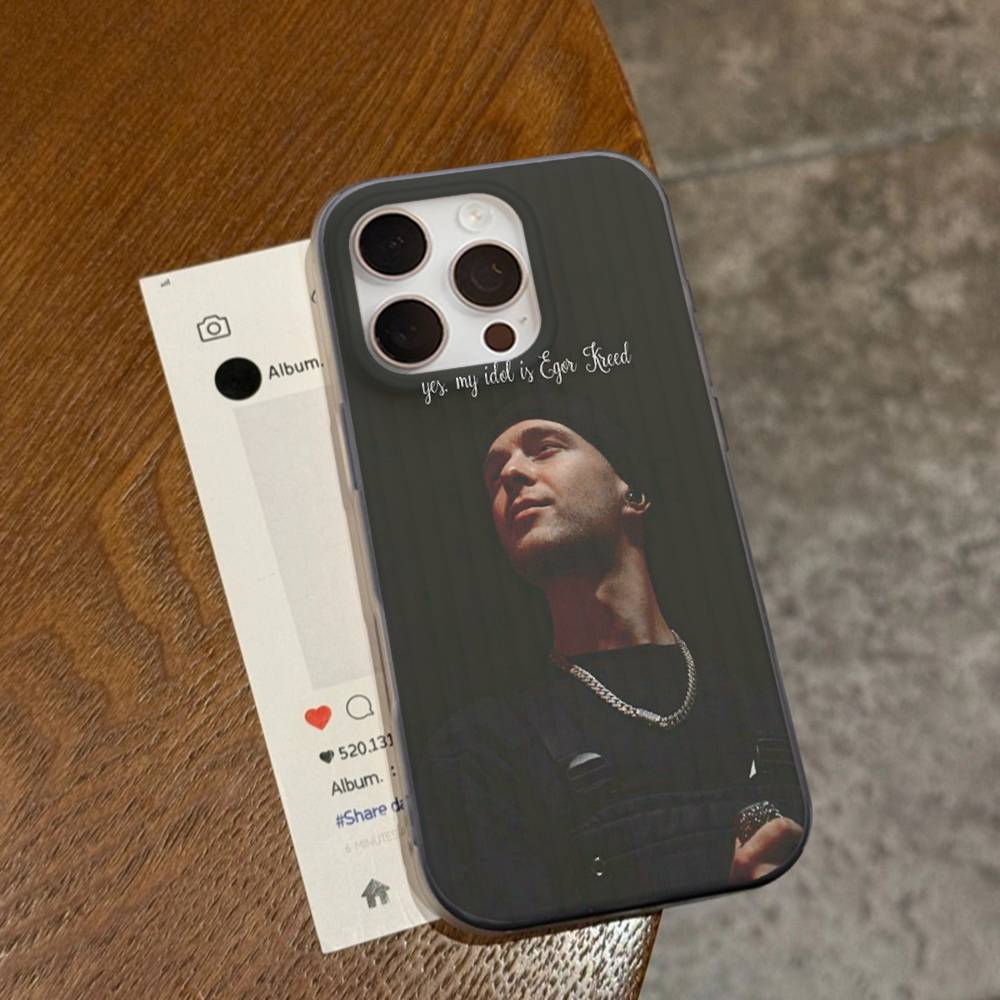 

Egor Kreed Rapper For IPhone 15 16 17 14 13 12 11 Pro Max 16E 16 Plus 17 Air Corrugated Shockproof Phone Cover iPhone 17pro max