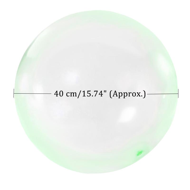 Magischer Blasenball für Kinder im Freien, weiche Luft, mit Wasser gefüllt, erstaunlicher Blasenball, interaktiver Ballon