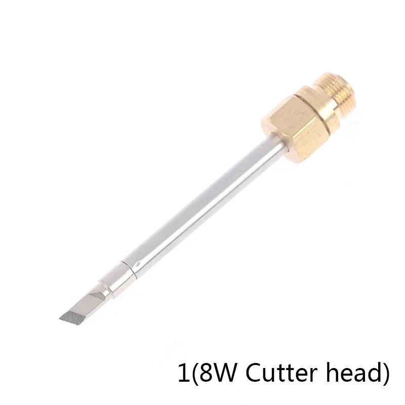 

510 Interface Soldering Iron Tip Mini Usb Soldering Iron Tip Welding Tip 1(8W Cutter head)