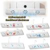 With 3 Fans Adjustable Air Vent Baffle Adjustable AC Vent Baffle Conditioner Baffle  For Bedroom
