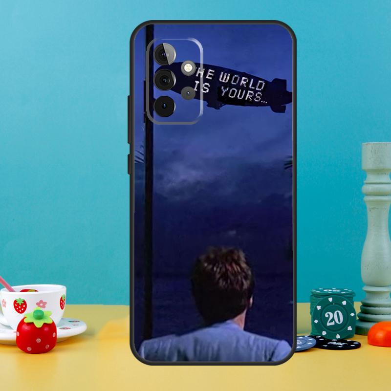 Scarface The World Is Yours Case For Samsung Galaxy A05 A36 A56 A26 A16 A53 A33 A13 A12 A32 A52 A55 A35 A15 A54 A34 A14