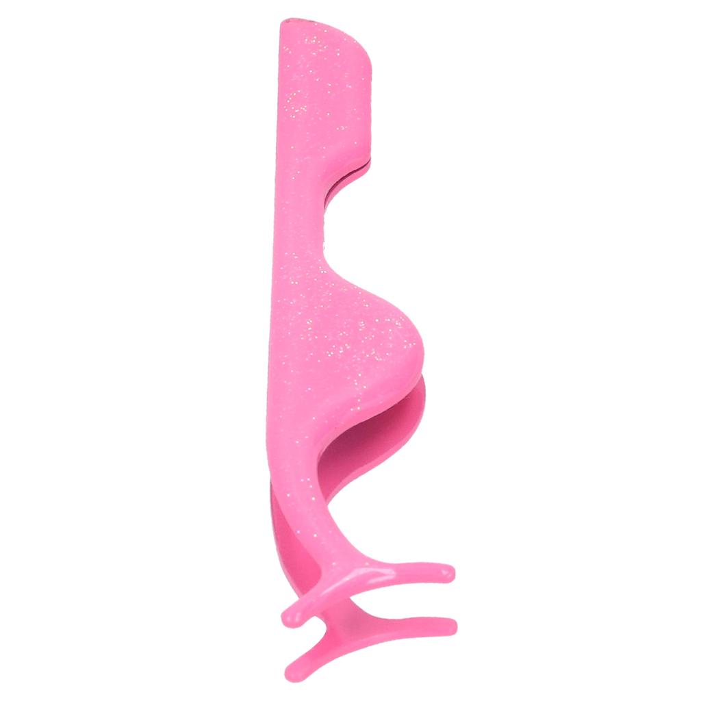 Stainless Steel False Eyelashes Auxiliary Clip Applicator False Eyelash Applicator ToolRose Red