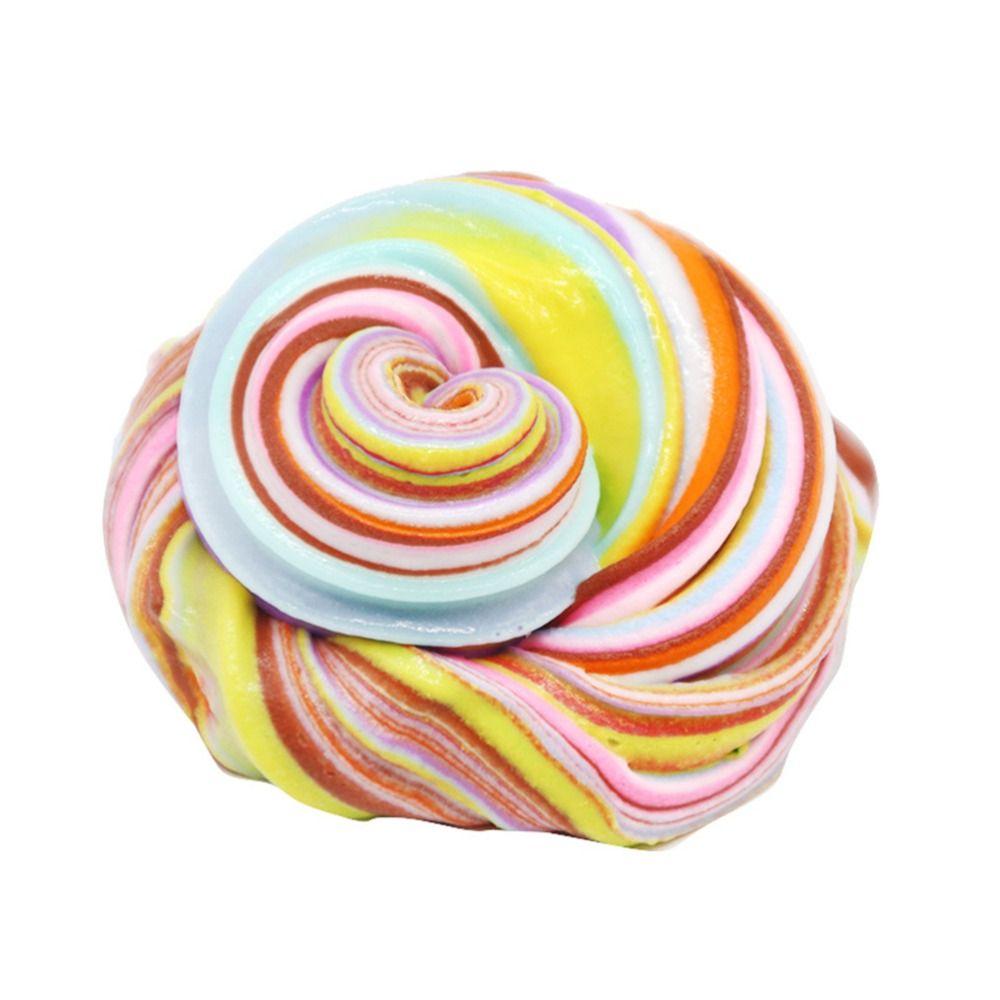 Gjørme Stressball Myk Plastelina Leke Playdough Slimes Leker DIY Kreativ Leire DIY Fruktskål