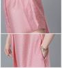 Women's 2025 Tencel A-Line Dress: Loose, Plus Size, Summer Fashion for Middle-Aged Women