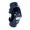 JMKTMP Universal Joint 3/4-36 Spline X 3/4" DD Black Steering Shaft U-Joint Coupling