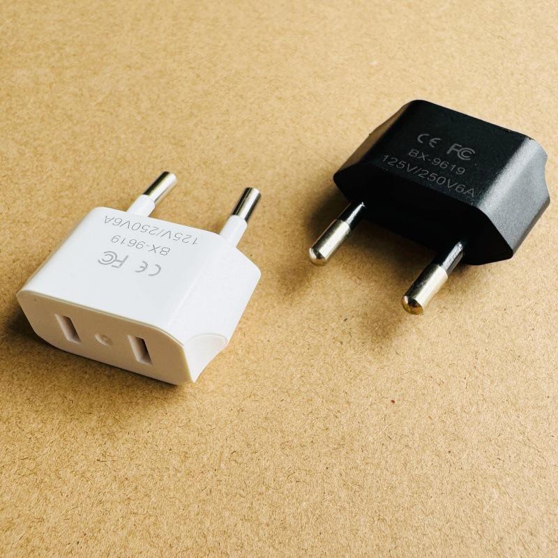 Europäischer zu US-Stromadapterstecker - Rund zu Flach Deutscher Standard
