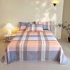 Premium 100% Long-Staple A-Grade Pure Cotton Satin Bed Sheet for Dorms