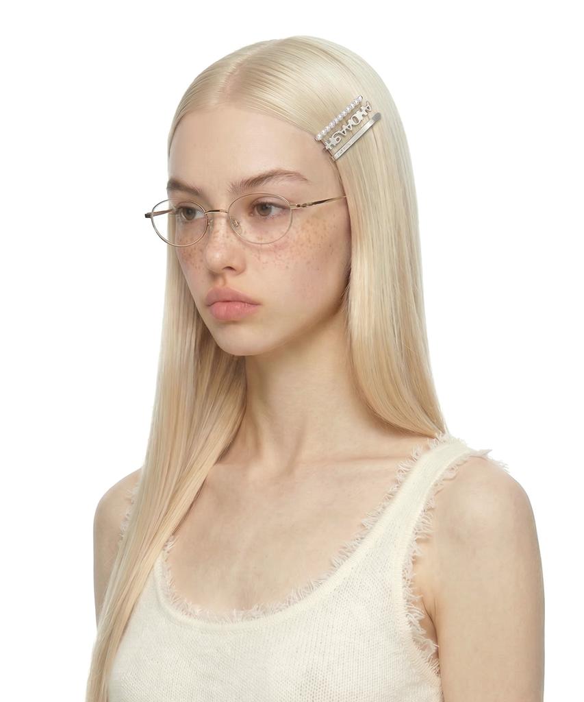 Aeneoaeswi Double Layered Hair Clip Cap Black