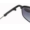 Grey Lenses Bifocal Reading Sunglasses Memory Elastic Temple Double Bridge Comfortable Reading Glasses +0.75 To +4 UV Protection