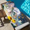 Genshin Impact Zibai Towel Beach Quick Dry Soft Pool Towels Gift for Travel Gym Shower Camping Sports