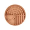 Dog Cat Pet Slow Food Bowl Cat Anti-Knockover Anti-Slip Food Bowl Puppy Anti-Choking Silicone Feeder Toy Food Plate Pet Supplies