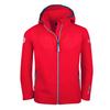 Red Trollkids Kids Kvalvika Jacket Softshell Jacket with Hood for Girl/boy (328-414)