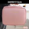 Double-Layer PU Toiletry and Makeup Bag - High-Capacity, Multifunctional, Premium Feel