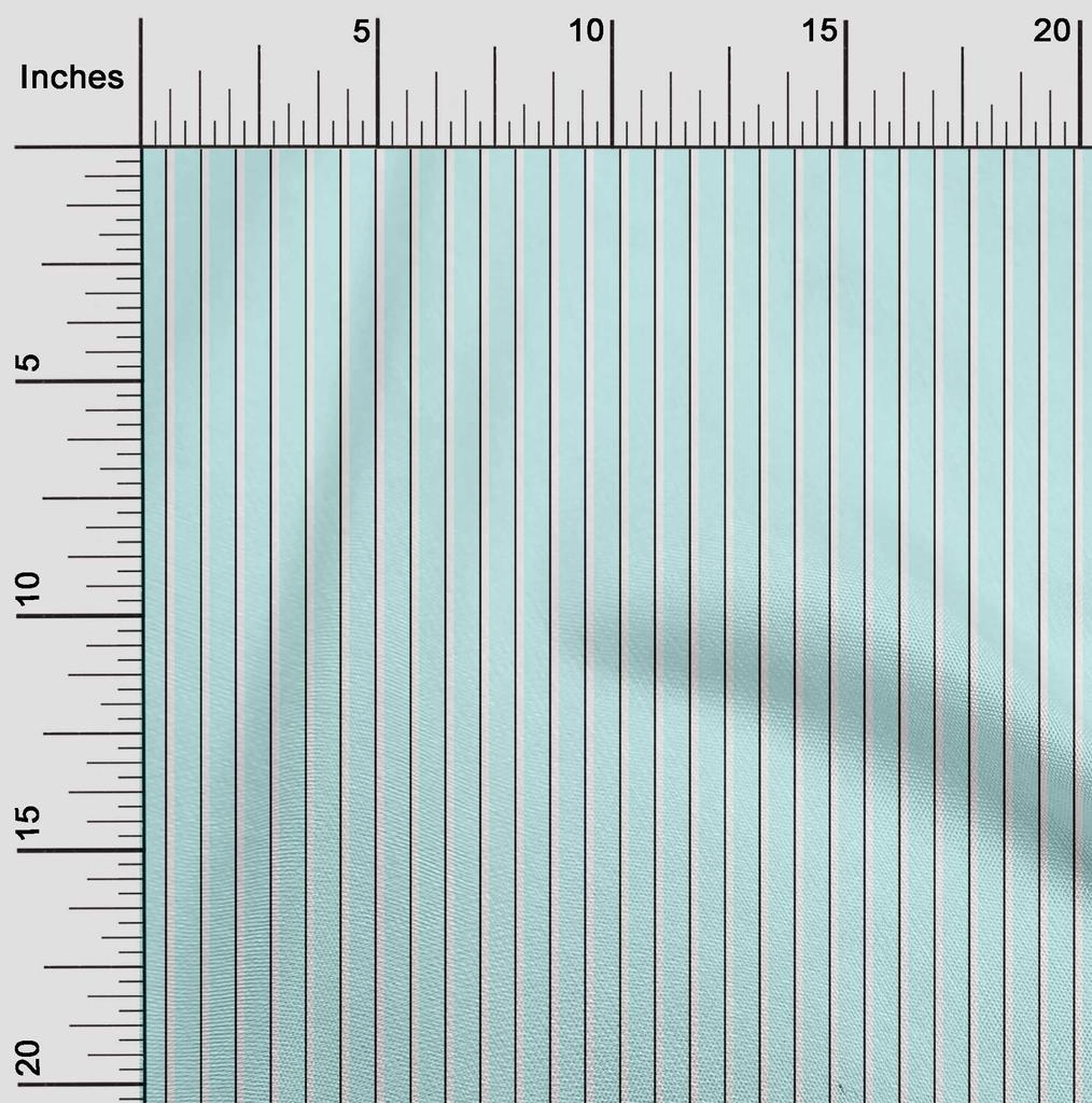 oneOone Cotton Flex Fabric Vertical Stripe Print Sewing Fabric BTY 40 Inch