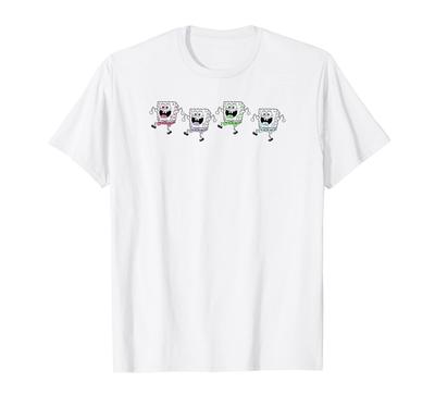 Spongebob Squarepants 4-color Spongebob T-shirt