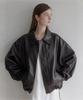 Lenav Les Kara Leather Jacket (Brown)