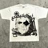 Graphic Tshirt Unisex Women Vintage Top Hip Hop Streetwear Oversized Tshirt Short Sleeve Casual Clothing Summer Fashion YK Tee