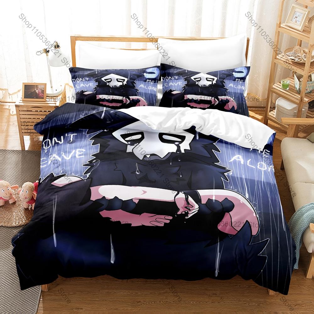 Puro Game Fan Merch Duvet Cover + 2 Pillowcases, Vivid Printed Bedding Set for Game Lovers Room Decoration