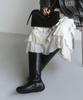 Khiho Clean Mold Long Boots Black