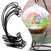 Christmas Iron Stand Light Weight Tree Plant Light