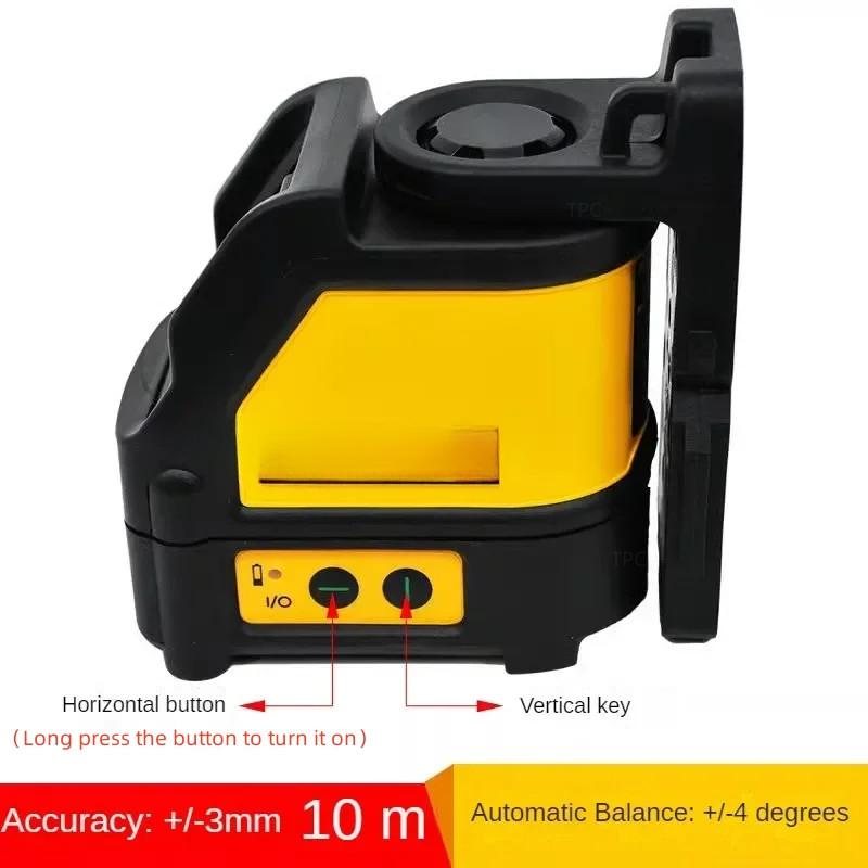 50M High Precision Green Light Laser Leveler Portable Automatic Leveling Beam Line Measurement Tool