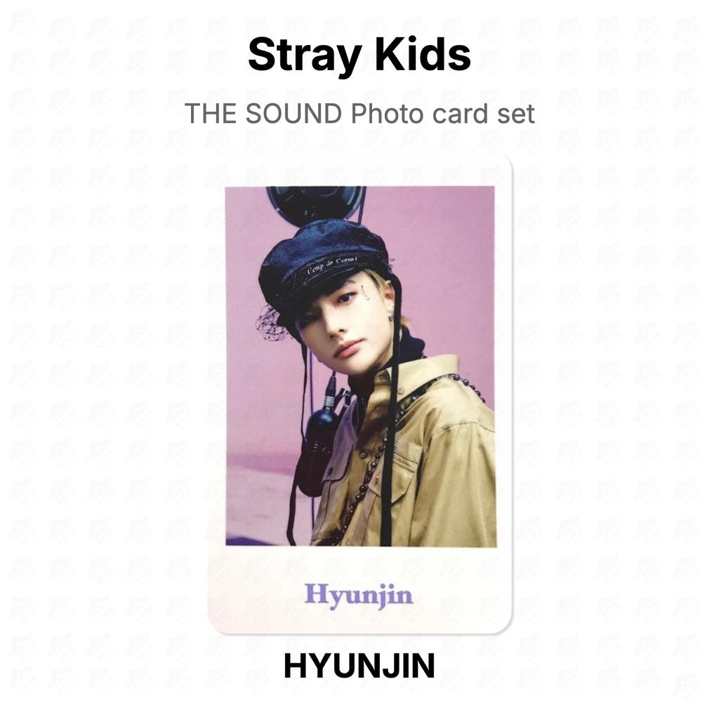 Stray Kids THE SOUND Photo card set Official Photocard