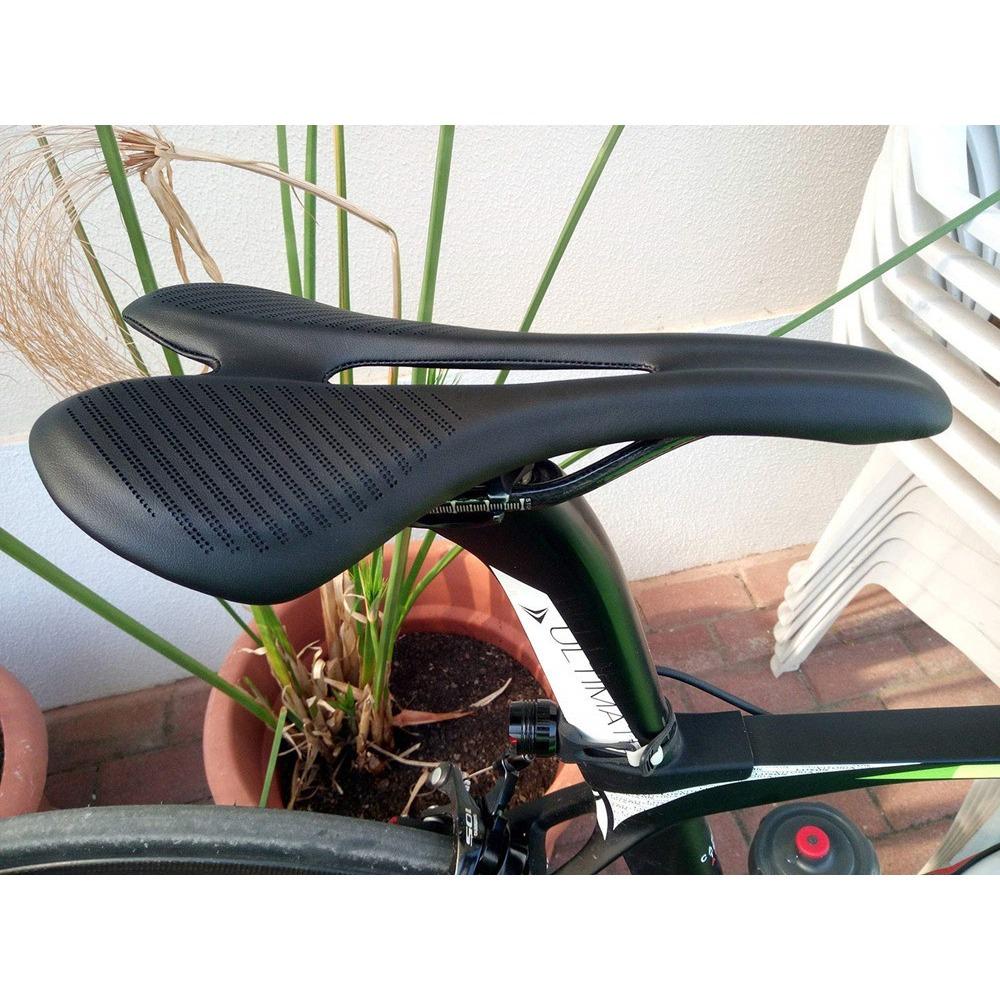 Vollkarbon-Mountainbike Rennrad Fixed Gear Fahrrad hohle Sitzpolster ultraleichter bequemer Sattel