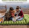 Portable TPU Inflatable Camping Pad - Lightweight, Single Person Mat for Hiking & Mountaineering