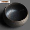 110ml Coarse Pottery Kiln Fambe Teacup Aesthetic Tea Bowl Mug Tea-tasting Fragrance Cup Jianzhan Master Cups Tea Services Craft
