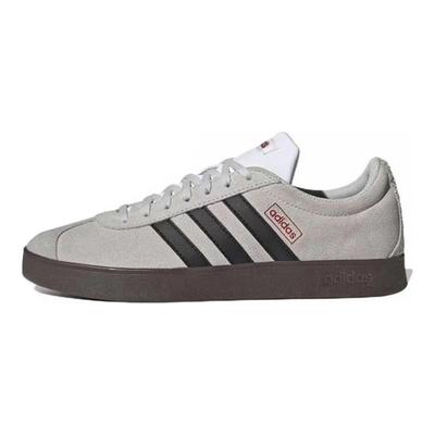 VL COURT 2.0 Dämpfung Abriebfeste Dämpfung, Verschleißfeste Low-Top-Skateboardschuhe Unisex Braun HQ1802(Team17-)