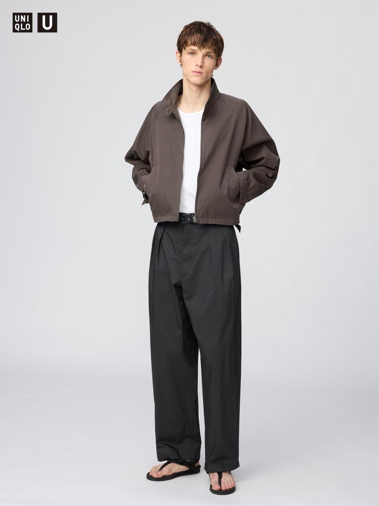 Uniqlo Japan Tuck Wide Pants