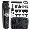 Waterproof electric shaver, household men's hair clipper, multi-functional electric nose hair trimmer set wholesale