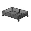 Storage Container with Wheels Tool Free Assembly under Bed Shoe Organizer Bin Drawer for