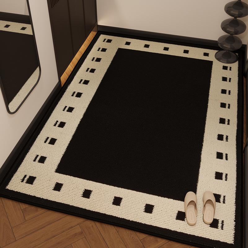 High-End Chinese Style Entrance Doormat: Dirt-Resistant Rug for Front Door, Living Room, Bedroom, or Hallway