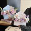 Zhuo Lan DIY Flower Bouquet Kit: Handmade Envelope Box for Flower Arranging & Gift-Giving