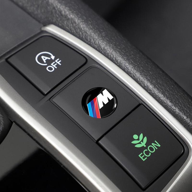 Nálepky na klíčové dírky zámku auta Ochrana zámku dveří 3D nálepky na auto Pro BMW M E34 E36 E60 E90 E46 E39 E70 F10 F20 F30 X5 X6 X1 M3 M5 M6 E71 F01 F02 F87