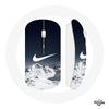 Wireless Mouse - MANIACASE - Nike Logo - White - Compatible Mac and PC - USB Wifi