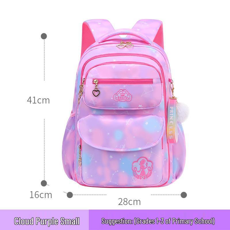 Children's Double Shoulder Backpacks for Girls, Grades 1-6: Cute Primary School Bags