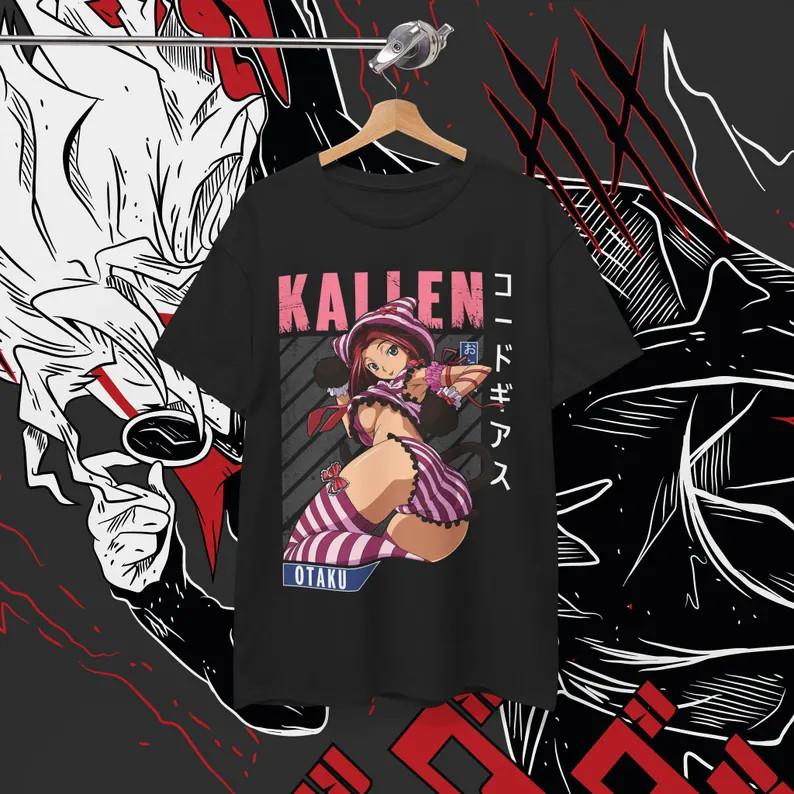 Kallen Stadtfeld Girl Anime Waifu Cosplay Unisex T-Shirt Gift Unisex Unisex T-Shirt S
