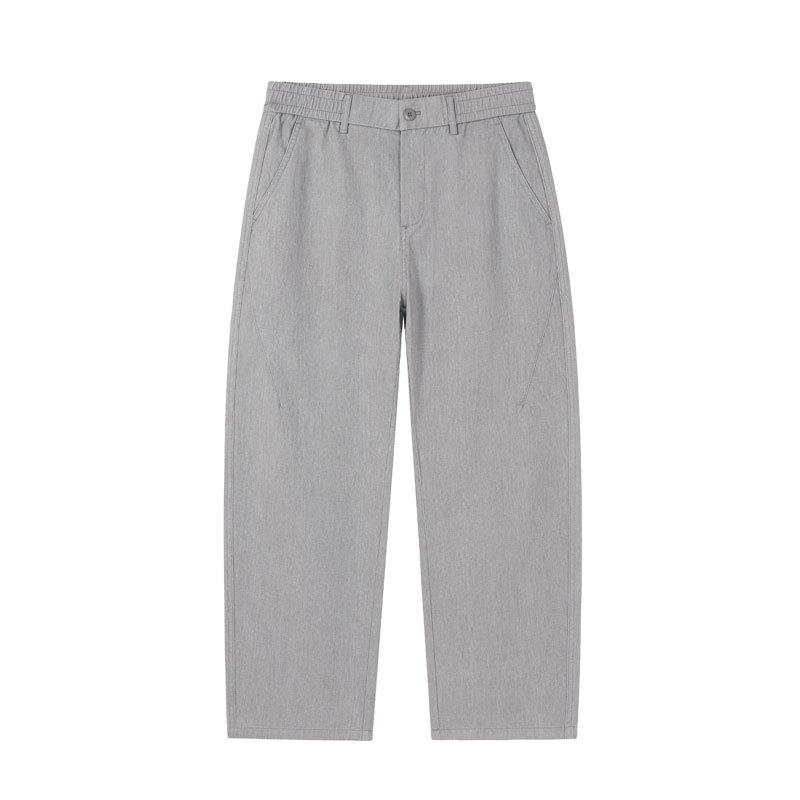 American retro overalls men's autumn new loose straight cotton versatile wide-leg casual pants wholesale