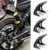 Motorcycle Front Fender Mudguard Extension Splash Pad Modified Accessory with Light for NIU UQI Ninebot SP1 Style Rear Splash Guard
