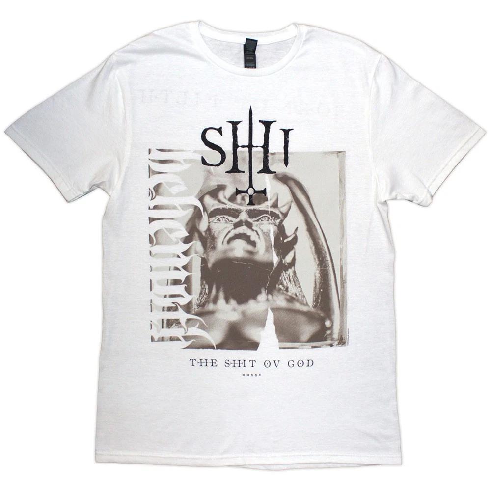 Behemoth The Shit Ov God Sepia Parchment Official T-Shirt Mens S