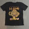 Def Leppard Pyromania 1983 Tour Graphic T-Shirt Black Medium Goodie Two Sleeves Unisex T-Shirt