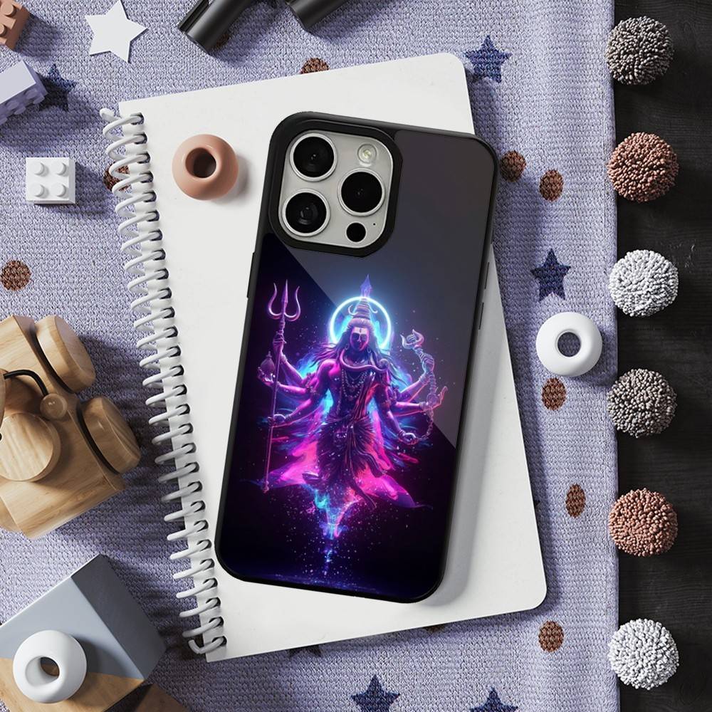 

India Mythology Lord Shiva Phone For iPhone 17,14,11,15,16,13,12,Pro,Max,For Magsafe,Plus,Mini, Magnetic Wireless Charging Case iPhone11PRO